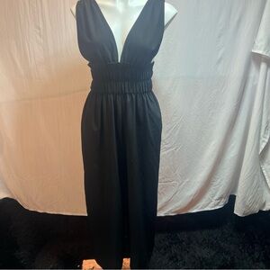 & Other Stories Black Jumpsuit